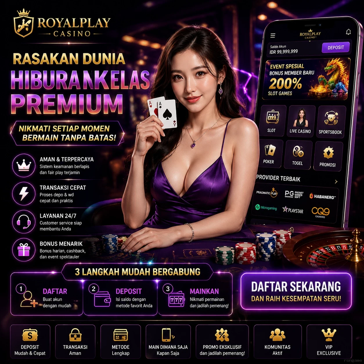 Cara Mendaftar dan Verifikasi Akun di rsngame