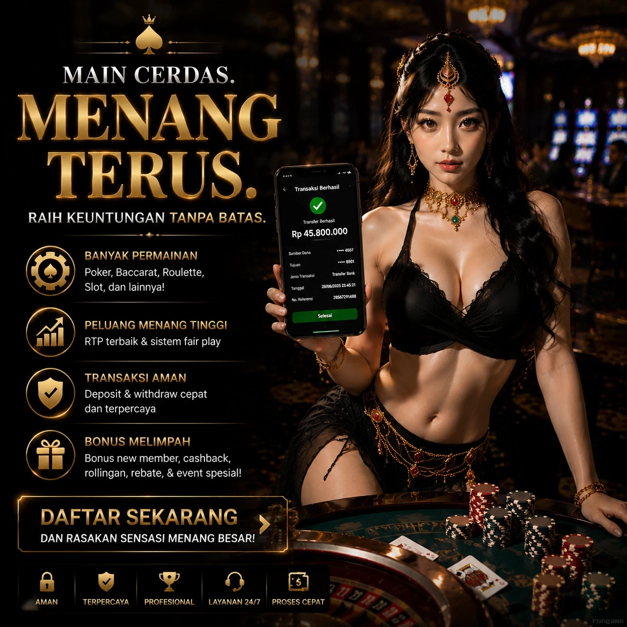 rsngame Dukungan Pelanggan