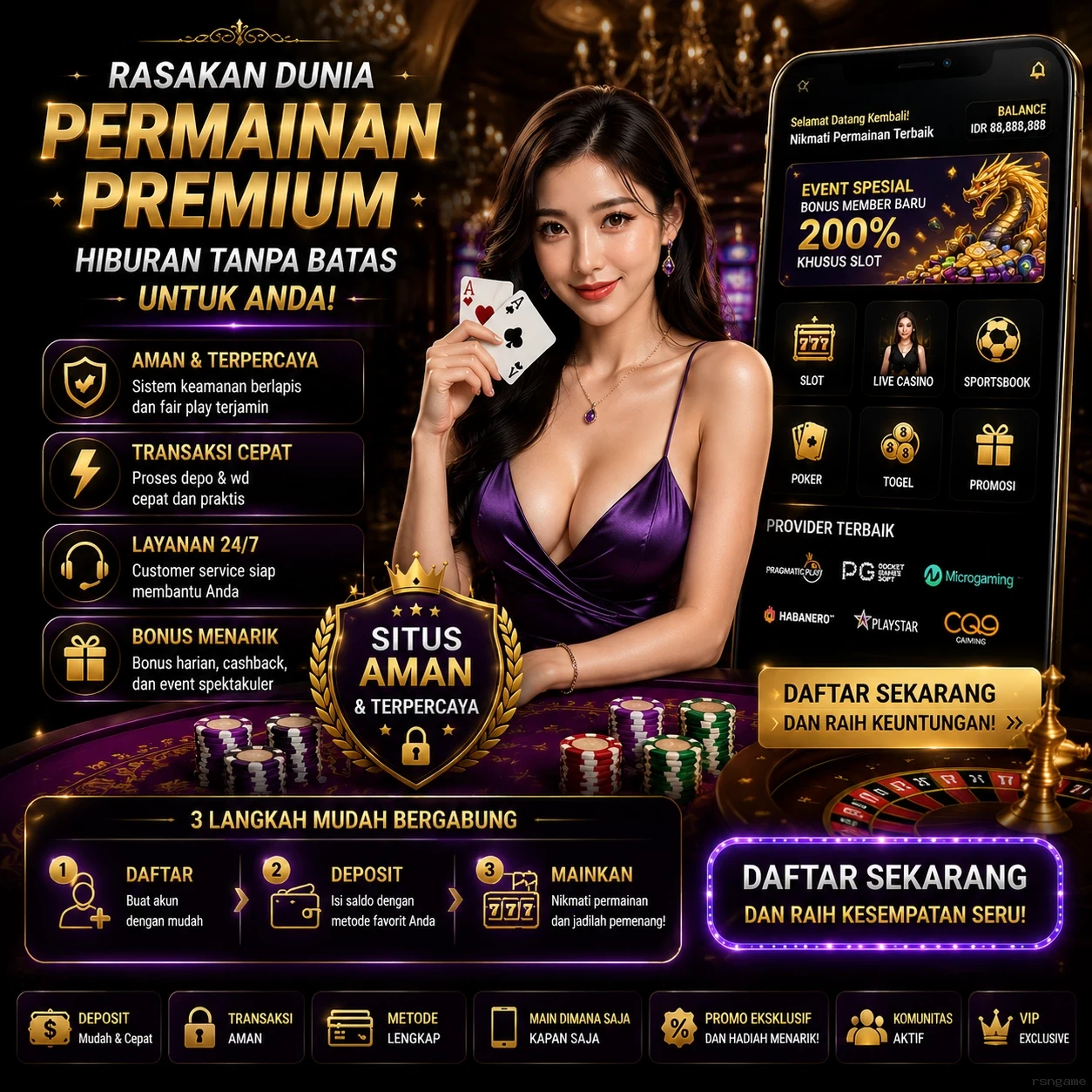 Analisis Sistem Keamanan di rsngame untuk Pengguna Indonesia